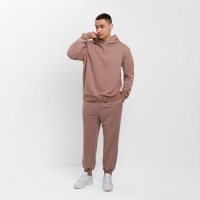 Толстовка мужская MINAKU: Casual Collection цвет темно-бежевый, р-р 52