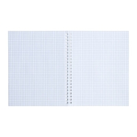 Тетрадь 48 листов в клетку на гребне "Коричневая. METALLIC", обложка бумвинил Тетрадь 48 листов в клетку на гребне "Коричневая. METALLIC", обложка бумвинил