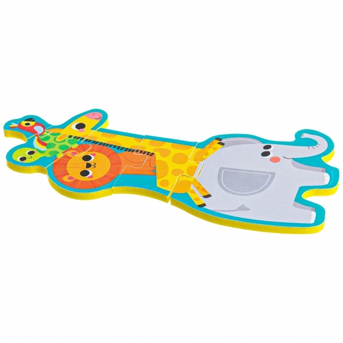 Мягкий пазл для малышей &laquo;Пирамидка: Африка&raquo;, 5 деталей, Крошка Я