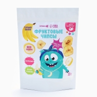 Фруктовые чипсы Крошка Я, без сахара , банан, 30гр Фруктовые чипсы Крошка Я, без сахара , банан, 30гр