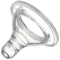 Соска на  бутылочку, антиколикова, от 0 мес., Baby 1, широкое горло,  медленный поток, &Oslash;50 мм., 2 шт.