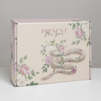 Коробка подарочная складная, упаковка, &laquo;Змея&raquo;, 27 х 21 х 9 см