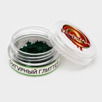 Глиттер пищевой фигурный звёзды зеленые Глиттер пищевой фигурный звёзды зеленые