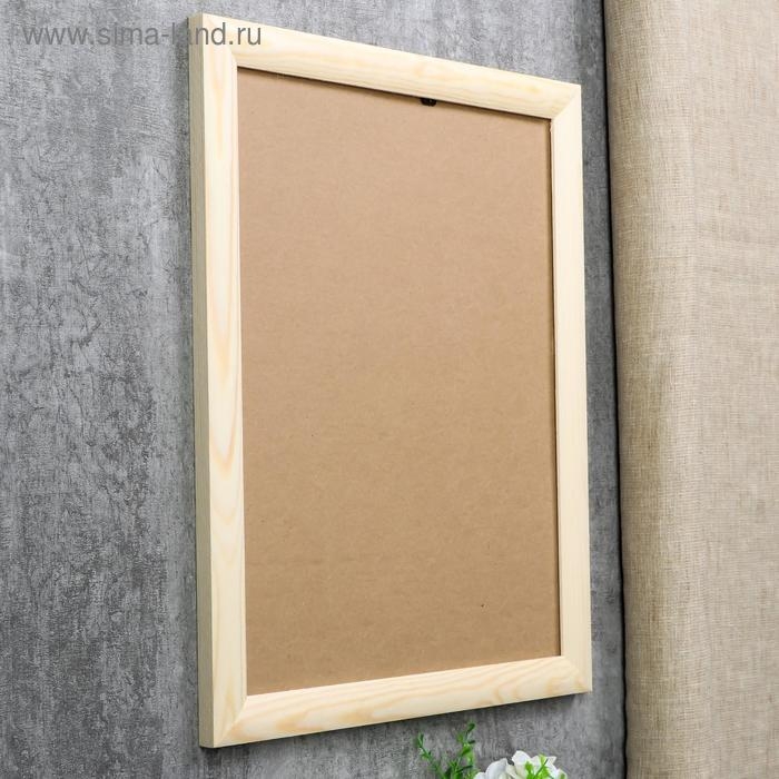 Фоторамка сосна 35 30х40 см бесцветная Фоторамка сосна 35 30х40 см бесцветная