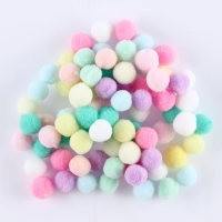 Текстильные детали для декора «Бомбошки», набор 80 шт., размер 1 шт. — 1,5 см, цвет МИКС Текстильные детали для декора «Бомбошки», набор 80 шт., размер 1 шт. — 1,5 см, цвет МИКС