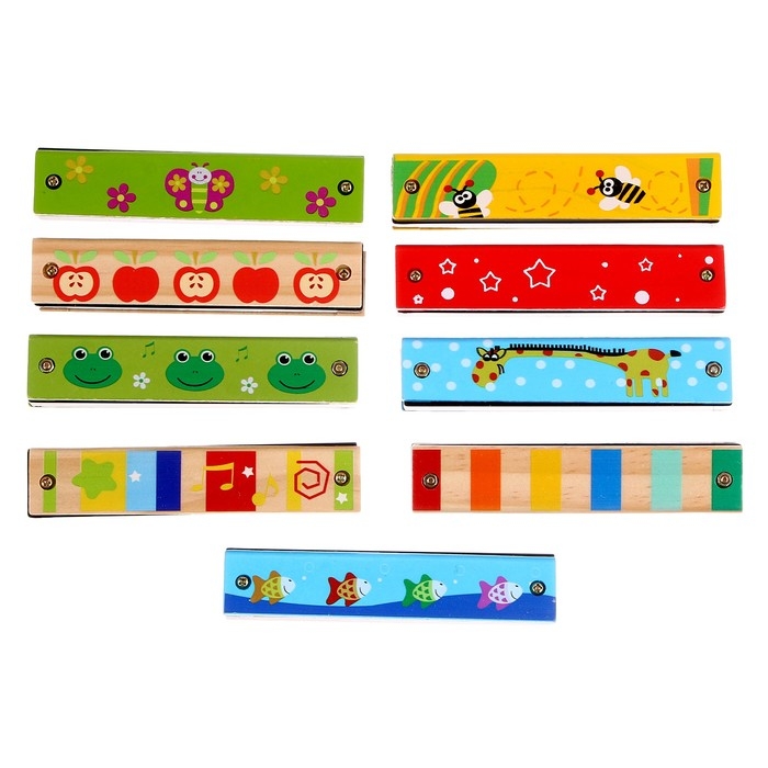 Игрушка музыкальная &laquo;Губная гармошка. Солнечный день&raquo;, МИКС