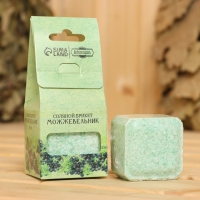 Соляной брикет куб "Можжевельник" 200 г "Добропаровъ" Соляной брикет куб "Можжевельник" 200 г "Добропаровъ"