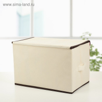 Короб стеллажный для хранения с крышкой &laquo;Ёжик&raquo;, 39&times;25&times;25 см