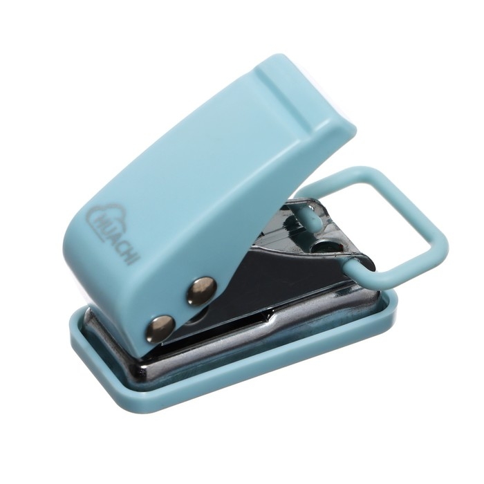 Дырокол на 1 отверстие, до 10 листов, металлический, МИКС Дырокол на 1 отверстие, до 10 листов, металлический, МИКС