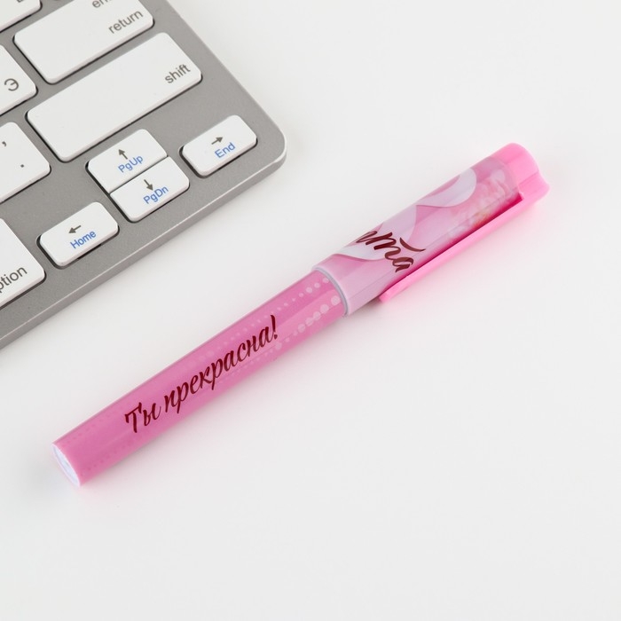 Подарочный набор &laquo;8 Марта&raquo;: блокнот и ручка пластик