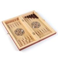 Настольные игры 3 в 1 "Махагон": шахматы, шашки, нарды, деревянные, большие, 40 х 40 см Настольные игры 3 в 1 "Махагон": шахматы, шашки, нарды, деревянные, большие, 40 х 40 см