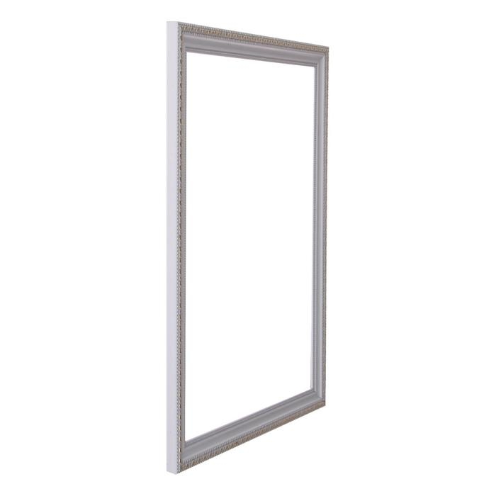 Рама для картин (зеркал) 30 х 40 х 2,6 см, пластиковая, Calligrata 6429, бело-золотая Рама для картин (зеркал) 30 х 40 х 2,6 см, пластиковая, Calligrata 6429, бело-золотая