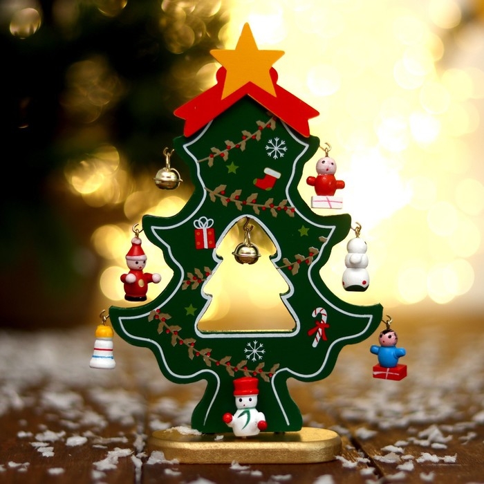 Новогодний сувенир «Ёлка» 13 × 18 см Новогодний сувенир «Ёлка» 13 × 18 см