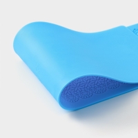 Коврик для айсинга Доляна «Кружево», силикон, 38,5×11,4 см, цвет синий Коврик для айсинга Доляна «Кружево», силикон, 38,5×11,4 см, цвет синий