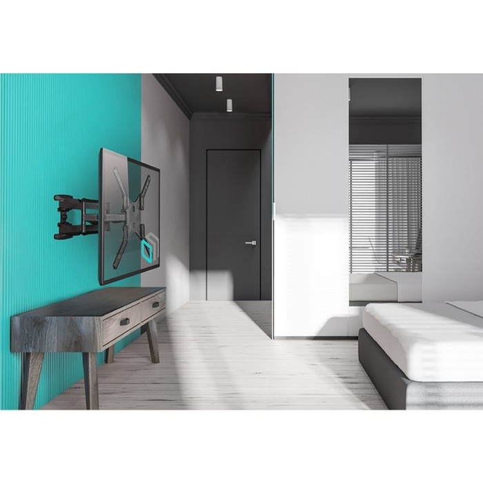 Кронштейн ONKRON M5, для ТВ, наклонно-поворотный, 37 Кронштейн ONKRON M5, для ТВ, наклонно-поворотный, 37"-70", 42-452 мм от стены, черный