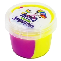 Слайм «Зефирка», цвет жёлтый и ежевика, 100 г Слайм «Зефирка», цвет жёлтый и ежевика, 100 г