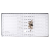 Папка-регистратор А4, 75 мм, Calligrata, ПВХ, металлическая окантовка, карман на корешок, собранная, серая Папка-регистратор А4, 75 мм, Calligrata, ПВХ, металлическая окантовка, карман на корешок, собранная, серая