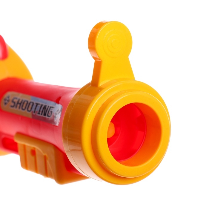 Пистолет Пистолет " Дино", стреляет мягкими пульками и шариками МИКС