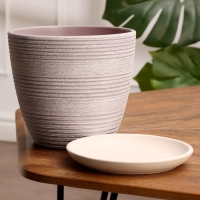 Горшок цветочный Халва сиреневый крокус №3, 2,3 л, d - 17,7 см Горшок цветочный Халва сиреневый крокус №3, 2,3 л, d - 17,7 см