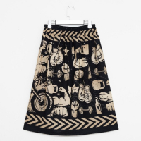 Полотенце для бани &laquo;Настоящий мужчина&raquo; мужской килт 80х145 см, 100 % хл, вафельное полотно