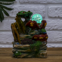 Фонтан "Кувшинчики в лесу" 13х16х20 см (с подсветкой) Фонтан "Кувшинчики в лесу" 13х16х20 см (с подсветкой)