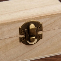 Шкатулка дерево под роспись "Прямоугольная" 5,5х10х6 см Шкатулка дерево под роспись "Прямоугольная" 5,5х10х6 см