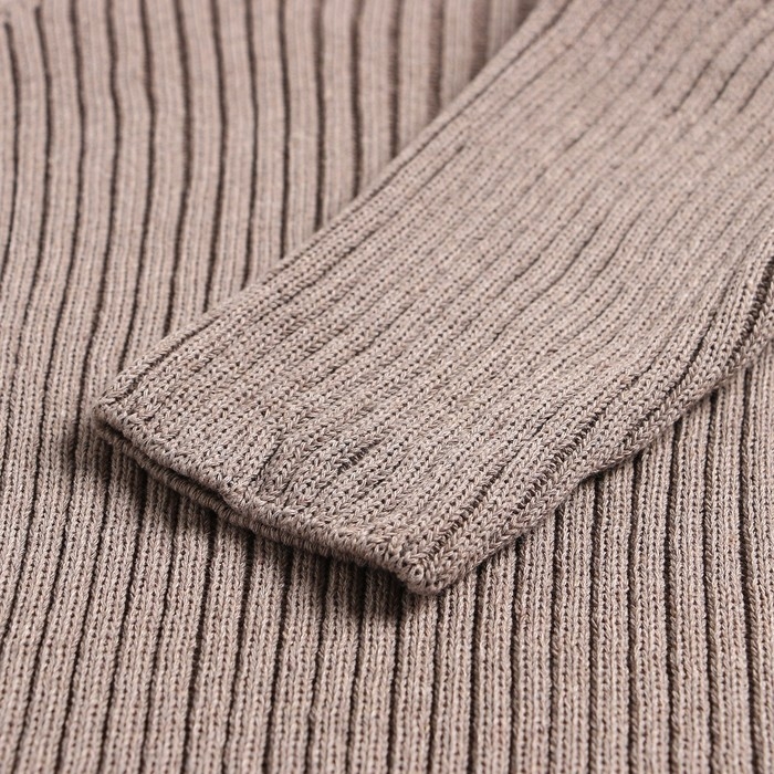 Комбинезон вязаный Крошка Я, р.62-68, кофейный