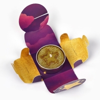 Новогодняя свеча чайная «Новый год: Микс новогодний», диам 4 см Новогодняя свеча чайная «Новый год: Микс новогодний», диам 4 см