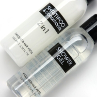 Дорожный набор косметики &laquo;Ежедневный уход&raquo;, шампунь для волос 2в1 и гель для душа, 2 х 100 мл, BEAUTY FOX