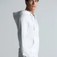 Толстовка на молнии с капюшоном Siverga 2.0, белая, размер M