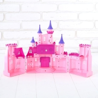 Кукольный замок с фигурками и аксессуарами, свет, звук