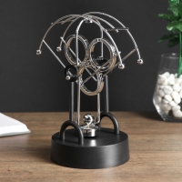 Маятник настольный антистресс &laquo;Сфера: кольца&raquo;, 10.5&times;15.5&times;20 см