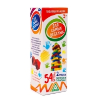 Падающая башня-дженга «Для самых веселых» с фантами, 54 бруска, 5+ Падающая башня-дженга «Для самых веселых» с фантами, 54 бруска, 5+