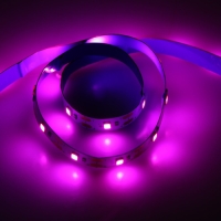 Фитолента светодиодная Luazon, 5 В, SMD5050, 0.5 м, IP20, 3.5 Вт, 60 LED/м, дим., USB Фитолента светодиодная Luazon, 5 В, SMD5050, 0.5 м, IP20, 3.5 Вт, 60 LED/м, дим., USB