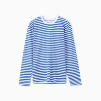 Тельняшка мужская, цвет белый/синий, размер 48