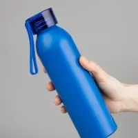 Бутылка для воды Brooke, матовая синяя Бутылка для воды Brooke, матовая синяя