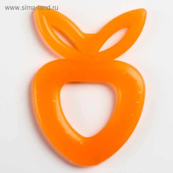 Прорезыватель силиконовый &laquo;Клубничка&raquo;, цвет МИКС, КНОПА