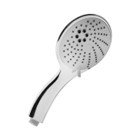 Душевая лейка ZEIN Z0013, большая, пластик, 3 режима, цвет хром Душевая лейка ZEIN Z0013, большая, пластик, 3 режима, цвет хром