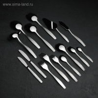 Набор столовый «Уралочка», 60 предметов, толщина 2 мм, декоративная коробка, цвет серебряный Набор столовый «Уралочка», 60 предметов, толщина 2 мм, декоративная коробка, цвет серебряный