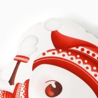 Подушка Этель "Снеговичок" 30х32 см, 100 п/э, велюр Подушка Этель "Снеговичок" 30х32 см, 100 п/э, велюр