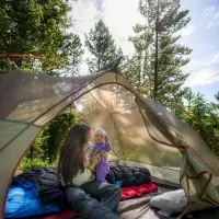 Надувной коврик Insulated Static V Luxe, красный