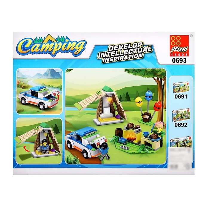 Конструктор На природе &laquo;Пикник у костра&raquo;, 251 деталь