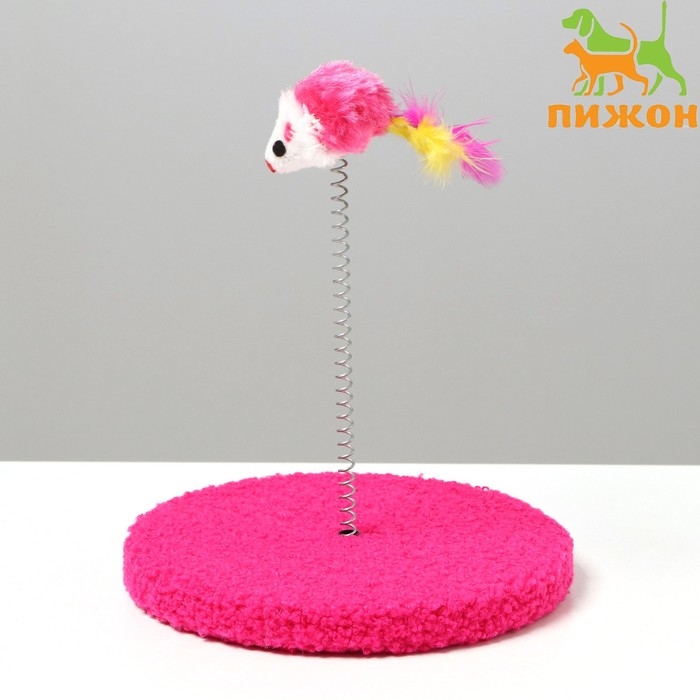 Дразнилка на основании Дразнилка на основании "Кошкина радость", 15 см, микс цветов