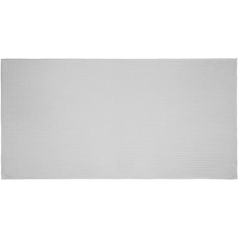 Полотенце вафельное Gentle, большое, светло-серое