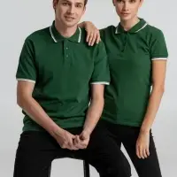 Рубашка поло женская Practice women 270 зеленая с белым, размер XL