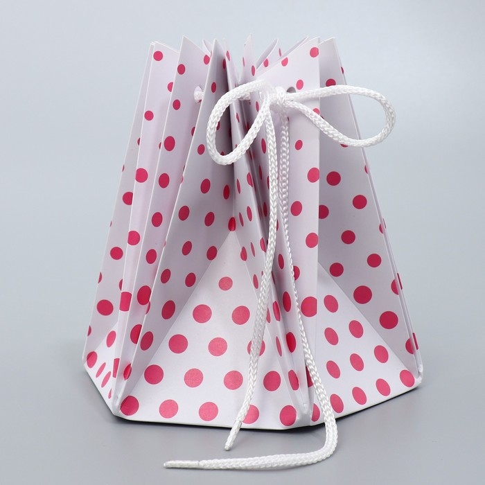 Аквабокс для цветов &laquo;Горох&raquo;, 14.5 х 14.5 х 14.5 см