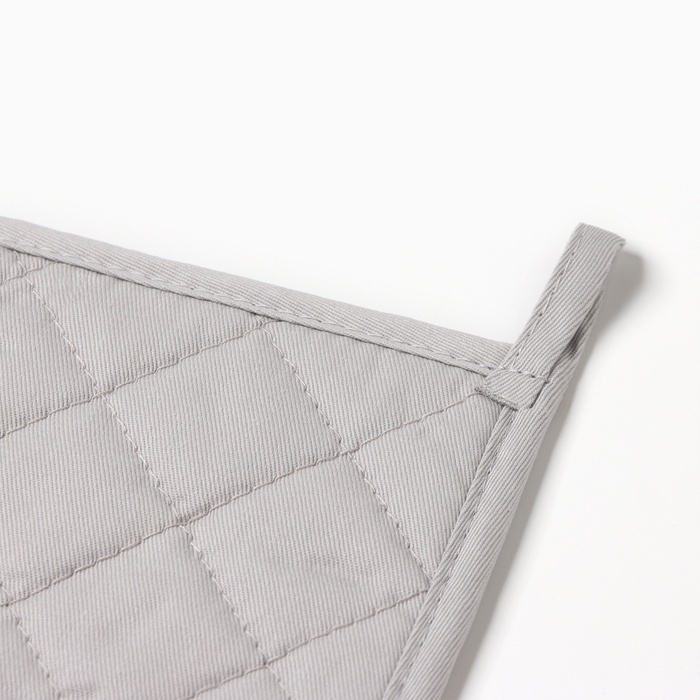 Прихватка Прихватка "Happy New Year" 19х19см, саржа, 100% х/л,ватин 250г/м2