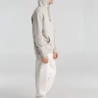 Толстовка с капюшоном унисекс King, дымчато-серая, размер S