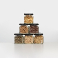 Набор стеклянных банок с крышкой для консервации, ТО-82 мм, 390 мл, для свечей, 6 шт. Набор стеклянных банок с крышкой для консервации, ТО-82 мм, 390 мл, для свечей, 6 шт.