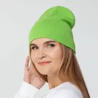 Шапка Tube Top, зеленая (салатовая)